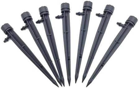 Adjustable Flow Drip Emitters 360 Garden Lawn Irrigation System Transmitter Nursery Sprinkler for 4/7mm Hose - Image 3