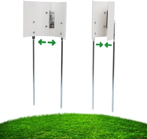 Hinged Adjustable Sprinkler Guard, 16.5 in Length, 2 to 7 in Width by Unknown