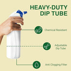 Heluva Green Spray Bottle Nozzle Replacement Tops, Blue/Yellow 24 Pack - Image 5