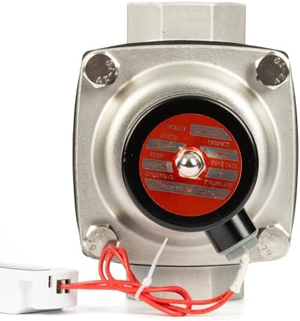 U.S. Solid Smart WiFi Stainless Steel Solenoid Valve, 2", 110V AC, Normally Closed, App Remote Control for Irrigation & Automation - Image 6