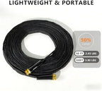 100FT Garden Hose Ultra Lightweight Outdoor Water Hose for Yard Garden - Image 5