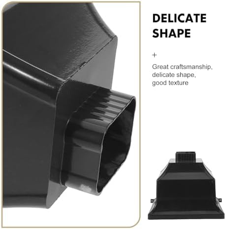 Rainwater Diverter Curved Aluminum Alloy Gutter Connector for Drainage - Image 3