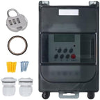 Hyuduo Pool Pump Timer, Outdoor Digital Timer Box with Built in Battery for 3 Years, 7 Day 28 On Off Programmable Switch for Pool Pump, Water Heater, SPA, Outdoor Lights - Image 6