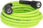 Flexzilla Pressure Washer Replacement Hose, 3600 PSI, M22 Fittings, No-Kink, Lightweight, ZillaGreen, 1/4 in x 25 ft (Pack of 10) by Flexzilla