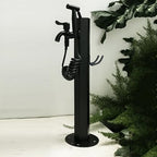 304 Stainless Steel Cylindrical Vertical Garden Water Column with Hose Stand ,Outdoor Anti-Freeze Faucet Column Watering Fountain Irrigation Post,Yard Water Dispenser Hydrant Floor Mount Water Tap by Unknown