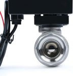U.S. Solid Motorized Ball Valve- 3/4" Stainless Steel Ball Valve with Full Port, 9-36V AC/DC, 2 Wire Auto Return Setup, Normally Closed (N/C) - Image 6