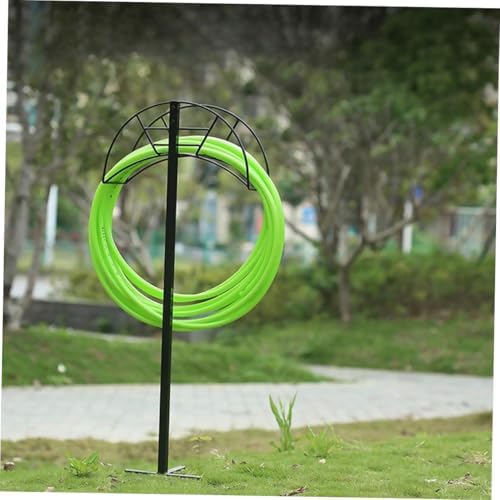 Portable Garden Hose Holder Stand, Heavy Duty Iron for Outdoor Use - Image 5