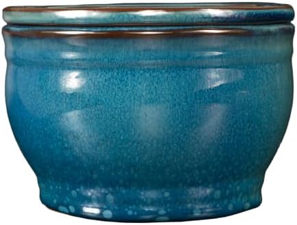Self Watering Pot for African Violets Indoor Outdoor Plants, 6 inch, Teal - Image 2