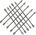 Nozzle Extension Brass Flexible Mist Mist Nozzles Extension Rod For Outdoor Misting System, 10/24 UNC Thread For Garden, Humidification, Outdoor Cooling, Dust Control, (Size:45cm/17.7inch,Color:10pcs) by Melairy