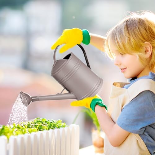 Toddmomy 2000Ml Plastic Watering can with Long Spout Garden Watering can for Indoor and Outdoor Plants Garden Tool - Image 6