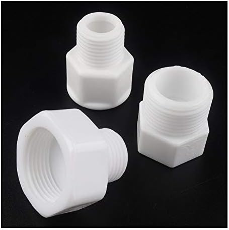 Tube Connector 30pcs 1/2" 3/4" 1" Male/Female Thread Reducer Joint Bushing Joints Garden Drip Irrigation Water Pipe Connectors Repair Fittings Drip Irrigation Fittings Kit ( Color : 3I4 1 Inch Male ) by Unknown