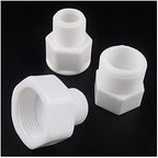 Tube Connector 30pcs 1/2" 3/4" 1" Male/Female Thread Reducer Joint Bushing Joints Garden Drip Irrigation Water Pipe Connectors Repair Fittings Drip Irrigation Fittings Kit ( Color : 3I4 1 Inch Male ) by Unknown