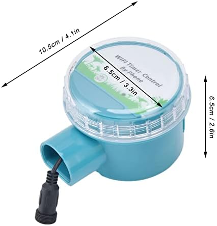 Automatic Smart Irrigation Controller, Hose Timer, Remote Mobile Phone Water Timer for Garden Watering System, Sprinkler and Drip Irrigation, IP67 - Image 2