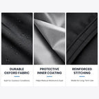 420D Garden Hose Reel Cover for Bennche Bighorn 1000, Outdoor Storage Cover with Oxford Fabric, Adjustable Drawstring for Wall Mounted Retractable Reels - Image 3
