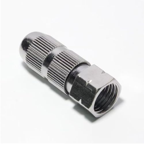 High Pressure Nozzle Brass Water Pipe Nozzle for Garden Hoses | Adjustable Features | Fits Standard Hoses, Garden Sprayers, Nozzles Directly Spray Silver 5pc - Image 7