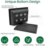 GROWNEER 3 Packs 18 Inch Large Bonsai Training Pots with Drainage Trays - Image 3