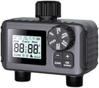 Water Timer Sprinkler Timer with 2 Zone Watering Controller by Unknown