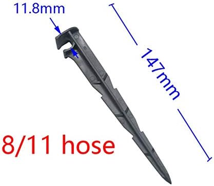 Hose Connector Adapter 50 Pieces Of 8 / 11mm 16mm 20mm Pe Pipe Holder 1/2" 3/4" Garden Hose Fixing Bracket Gardening Agricultural Pipe Fittings (Color : 20mm hose) - Image 5