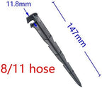 Hose Connector Adapter 50 Pieces Of 8 / 11mm 16mm 20mm Pe Pipe Holder 1/2" 3/4" Garden Hose Fixing Bracket Gardening Agricultural Pipe Fittings (Color : 20mm hose) - Image 5