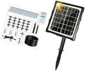 Water Saving Automatic Irrigation Sprinkler Set with Solar Panel for Greenhouses Patios Container Plant and Flowers Outdoor Plant Watering Clock by Guaber