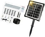 Water Saving Automatic Irrigation Sprinkler Set with Solar Panel for Greenhouses Patios Container Plant and Flowers Outdoor Plant Watering Clock by Guaber