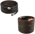 Product Image Giraffe Tools Garden Hose 100ft x 5/8", Water Hose Heavy Duty, Flexible with Garden Hose 20ft x 5/8", Custom Length, Heavy Duty, No Kink, Flexible by GiraffeTools
