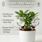 Self Plant Watering Globes, Automatic Waterer with Terracotta Spikes，4PCS L - Image 4