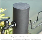 Garden Water Column with Faucet,304 Stainless Steel Vertical Water Column Outdoor Hose Stand ，Landscape Decor Yard Hydrant Fountain ，for Car Washing and Watering - Image 3