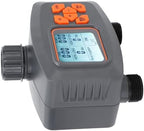Sprinkler Timer,2 Outlet Hose Watering Timer 2 Zone Sprinkler with Rain Sensor Automatic Irrigation Controller with G3/4 Male to G1/ Female Adapter - Image 2