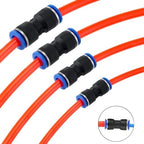 Pneumatic Fitting Pipe Air Connector Tube Quick Release Fitting Plastic Connector Hose Tube Push Pressure 4mm 6mm 8mm 10mm(PU-16,500 Pcs) - Image 4
