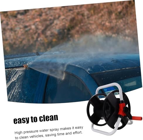Freestanding Hose Reel Holder for Outdoor Water Hose Storage - Image 3