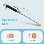 Jet Nozzle for Garden Hose, High Pressure Washer Hose Nozzle - Image 3