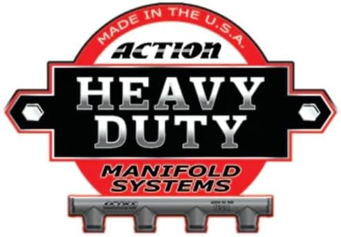 Action Machining Inc 18004-1" Quadruple Four Port Manifold - Heavy Duty Schedule 80 PVC 18-004 - Image 4
