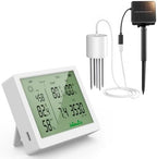 7-in-1 Soil Moisture Meter for Plants with Solar Wireless Probe Soil Tester by FIHECAL