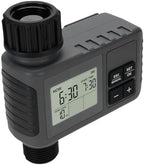 Asixxsix Sprinkler Timer, Smart Programmable Water Timer for Garden Hose with Rain Delay, Manual Mode and Design, Digital Irrigation Controller for Outdoor Yard, Lawn and - Image 3