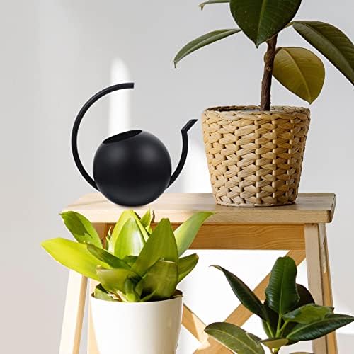 Happyyami Tin Cans Watering Can Stainless Steel Watering Pot with Spout Sprinkler Watering Pot Flower Plant Watering Sprayer Gardening Kettle for Plants Bonsai Garden Flower - Image 3