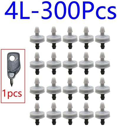 Gardening Irrigation Dripper 500-200 Pieces 2L 4L 8L Pressure Compensation Dripper Automatic Drip Irrigation Regulator Garden Watering Steady Flow Transmitter (Color : 2L x 200pcs) - Image 5