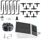 Minhe Solar Powered Smart Timing Auto Watering Device, Large Flow Drip Irrigation Kit for Home Garden Potted Plants - Image 6