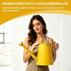 1.5 Gallon Metal Watering Can for Outdoor Plants, Watering Can, Yellow - Image 7