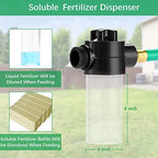 Root Feeder Deep Root Watering Tool with Fertilizer Dispenser Tree Watering Spike Watering Wand Irrigation System,for Plants Trees Bushes Shrubs Made of Stainless Steel with Shut Off Valve T Handle - Image 4