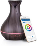 Smart WiFi Wireless Essential Oil Aromatherapy Diffuser, Compatible with Alexa & Google Home, Phone App & Voice Control, Large Ultrasonic Diffuser, LED & Timer Settings by Ebooine