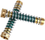 3/4 Inch 2/4-Way Brass Garden Hose Splitter Tap Y-Type Watering Connector Distributor for Outdoor Faucet(KinkProtectorEU) by Unknown