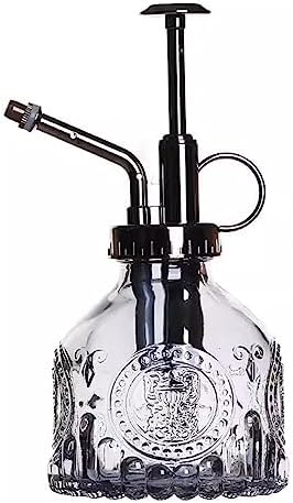 Watering Can Glass Spray Bottle, 200ML Plant Mister, Watering Can with Top Pump for Indoor House Plants, Garden,Cleaning Spout Water Can (Color : D) by Unknown