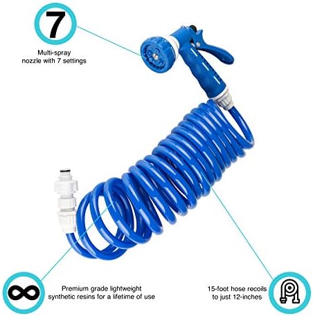 Dura Faucet DF-SA189-WT RV Exterior Quick Connect Spray Box Kit (White) - Image 3