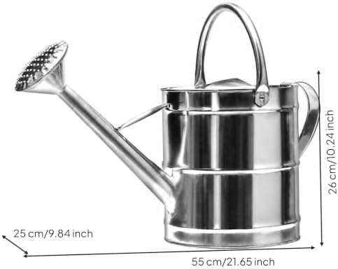 Stainless Steel Watering Can, 12 Liters - Image 6