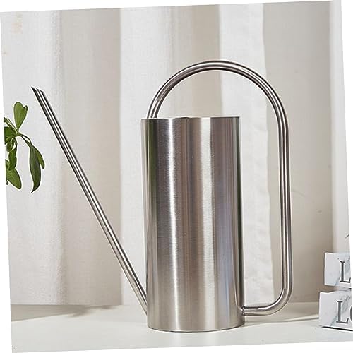 BESPORTBLE Vintage Stainless Steel Watering Can Spout for Indoor Plants Ergonomic Design Capacity for Easy Watering and Houseplants - Image 3