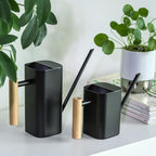 Black Watering Can, 1L/35oz for Indoor Plants - Image 4