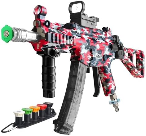 Pressure Washer Gun – Replacement for Pressure Washer Wand, Swivel Gun Compatible with Foam Cannon, 5 Pressure Nozzle Tips, 1/4” Quick Connector Coupler, Power Washer Accessories (Red) - Image 2