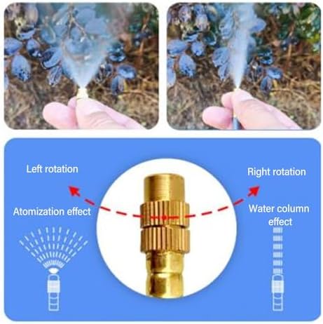 Garden Drip Irrigation Watering Kit, Automatic Garden 82FT 4/7 PVC Hose Drip Irrigation Sprinkler with Connectors for Greenhouse Flower Bed Lawn Patio Yard - Image 5