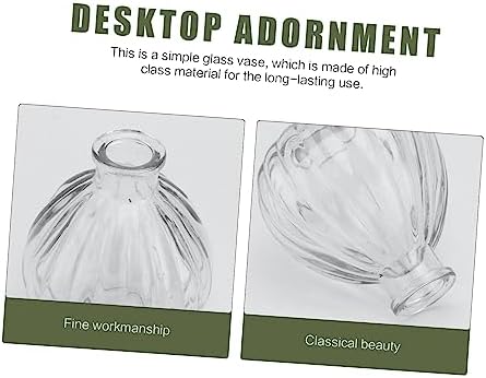 Creative Glass Flower Arrangement Container 4pcs Halloween Home Decor - Image 3